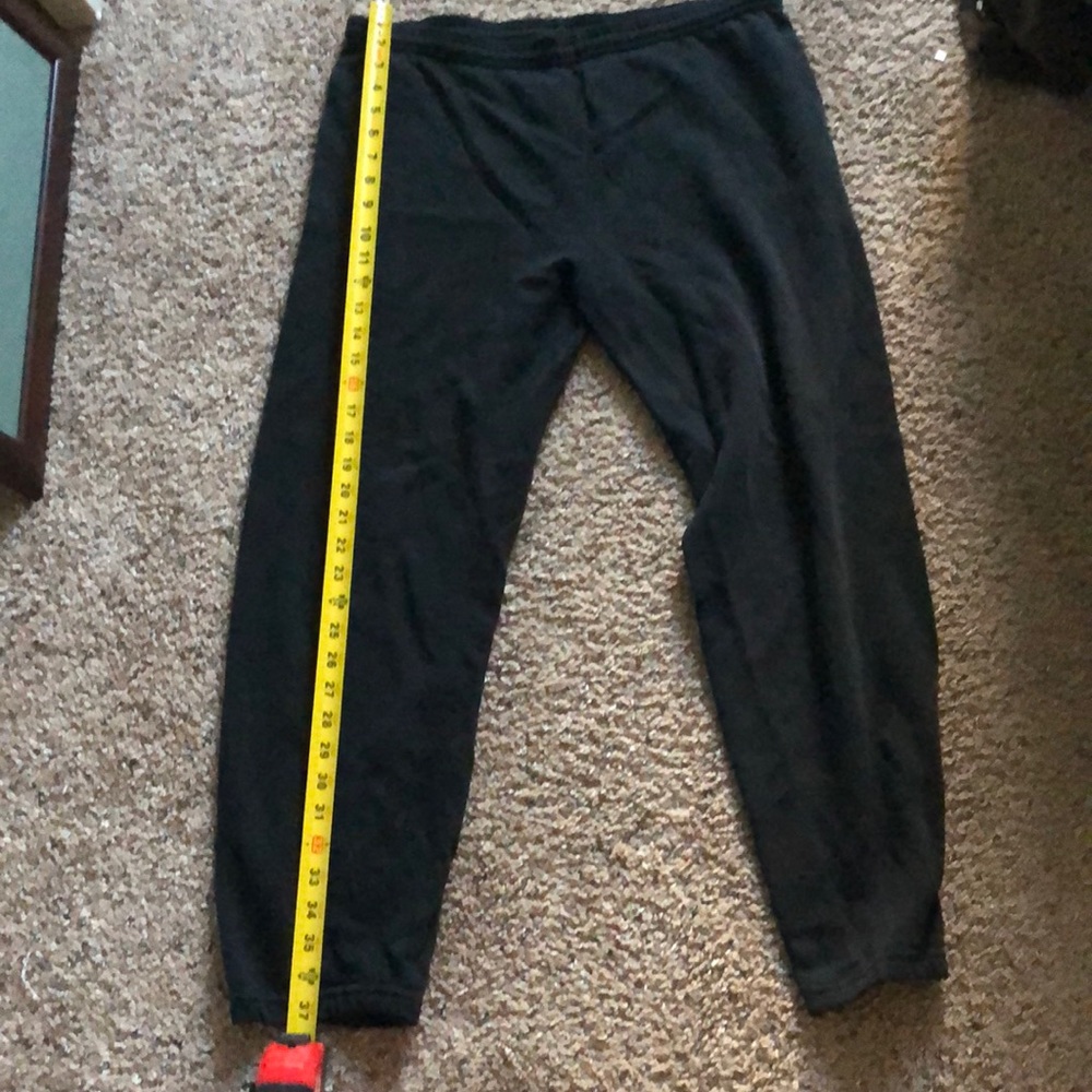 XL black sweats no string